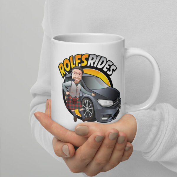 White glossy mug - Image 2